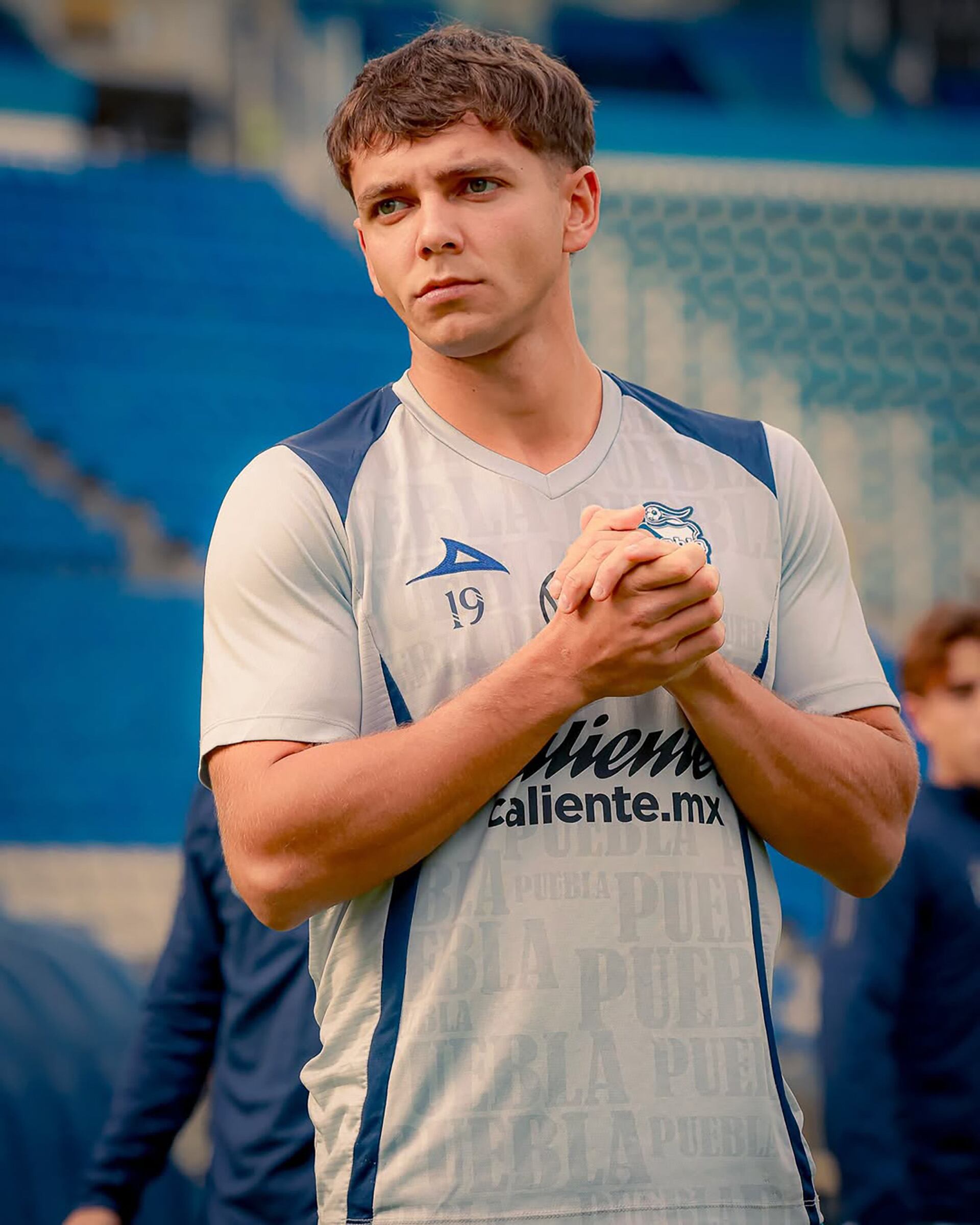 Ignacio Maestro Puch, delantero de 22 años que estuvo cedido en San Martín de San Juan se marchó a préstamo con opción de compra a Puebla de México