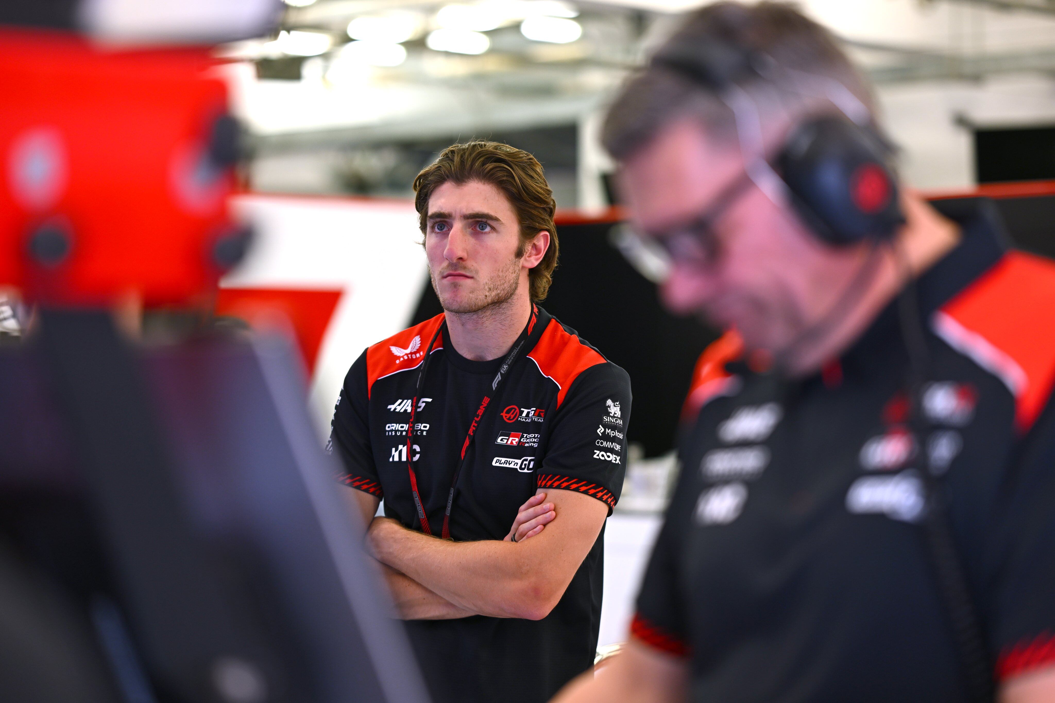 Jack Doohan con la indumentaria de Haas: será el piloto de reserva junto con Ryo Hirakawa