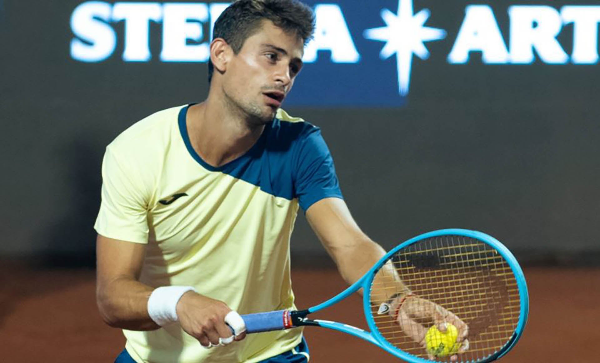 Mariano Navone cayó en un partidazo (Fuente: Chile Open)