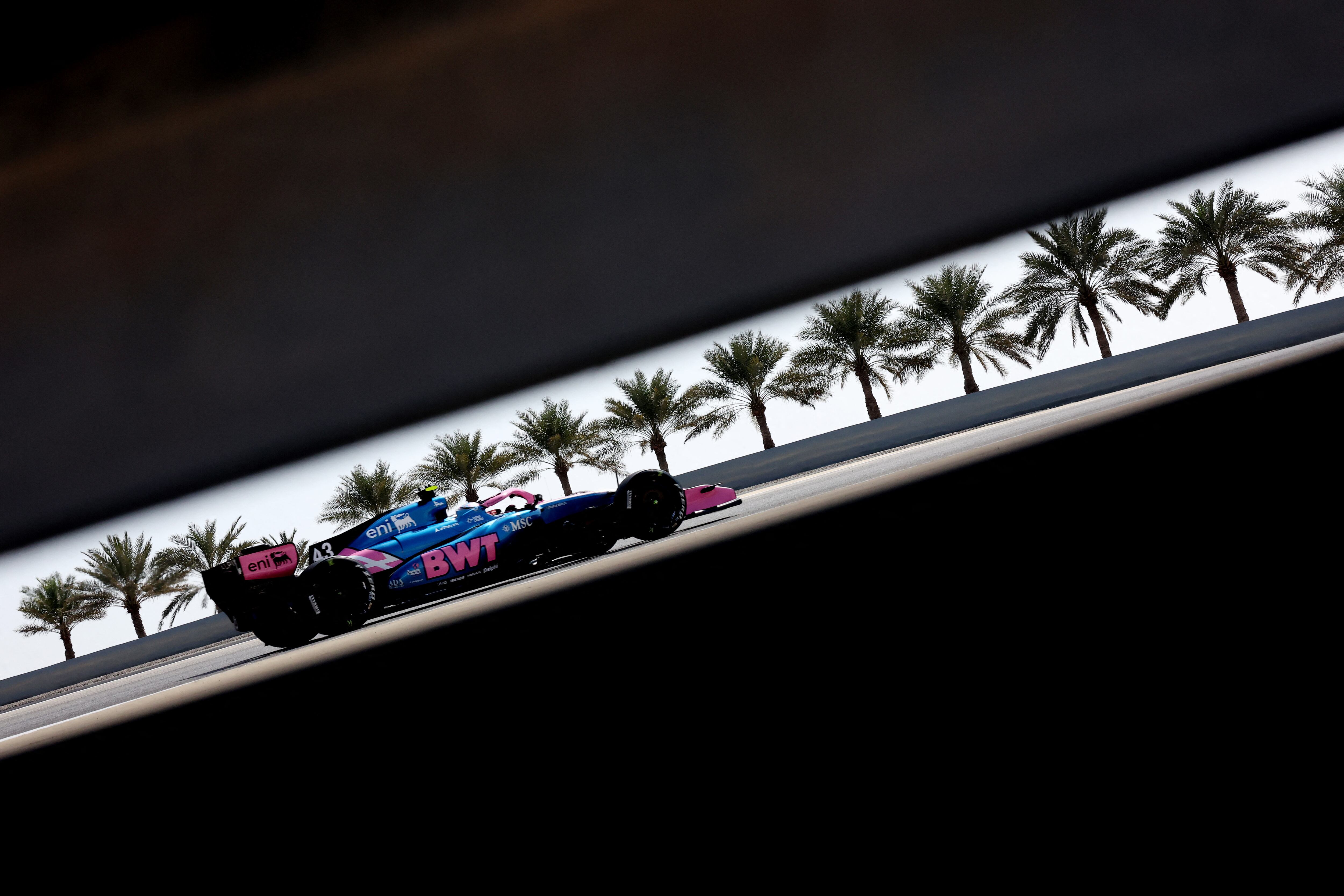 Franco Colapinto girará todo el día en el último día de los test de la F1 (REUTERS/Jakub Porzycki)