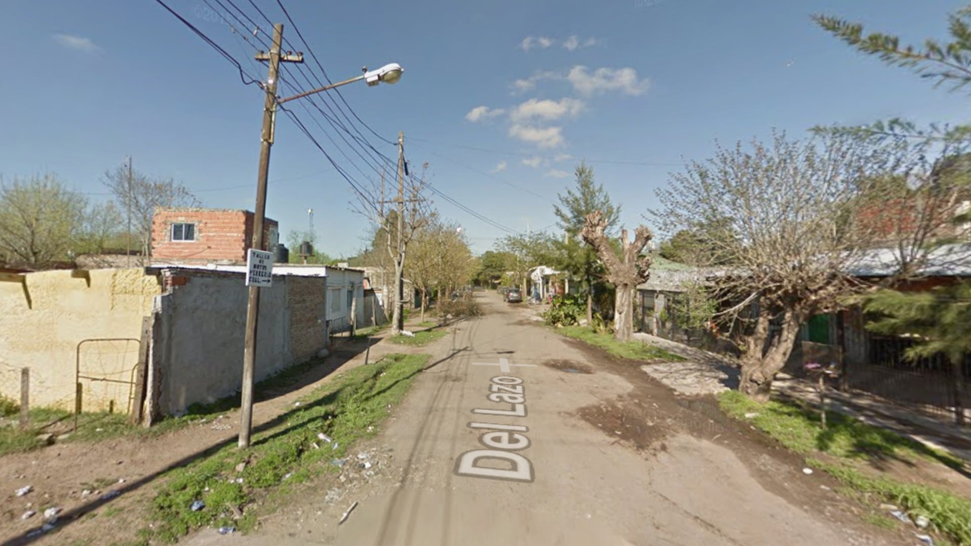 La zona donde ocurrió el robo 