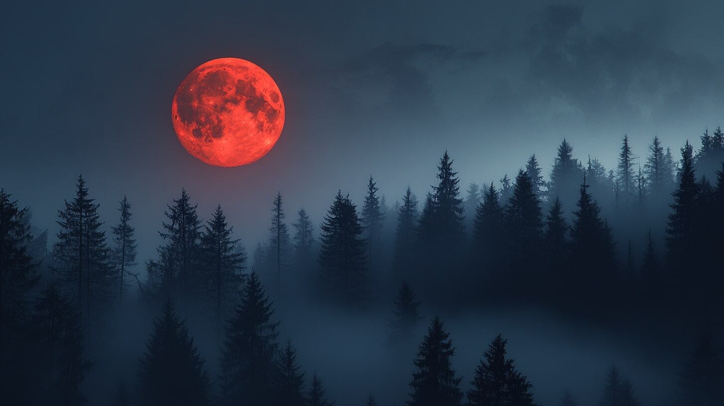 La luna de sangre será observable sin telescopios, ofreciendo a millones de personas un espectáculo astronómico único. (Imagen Ilustrativa Infobae)