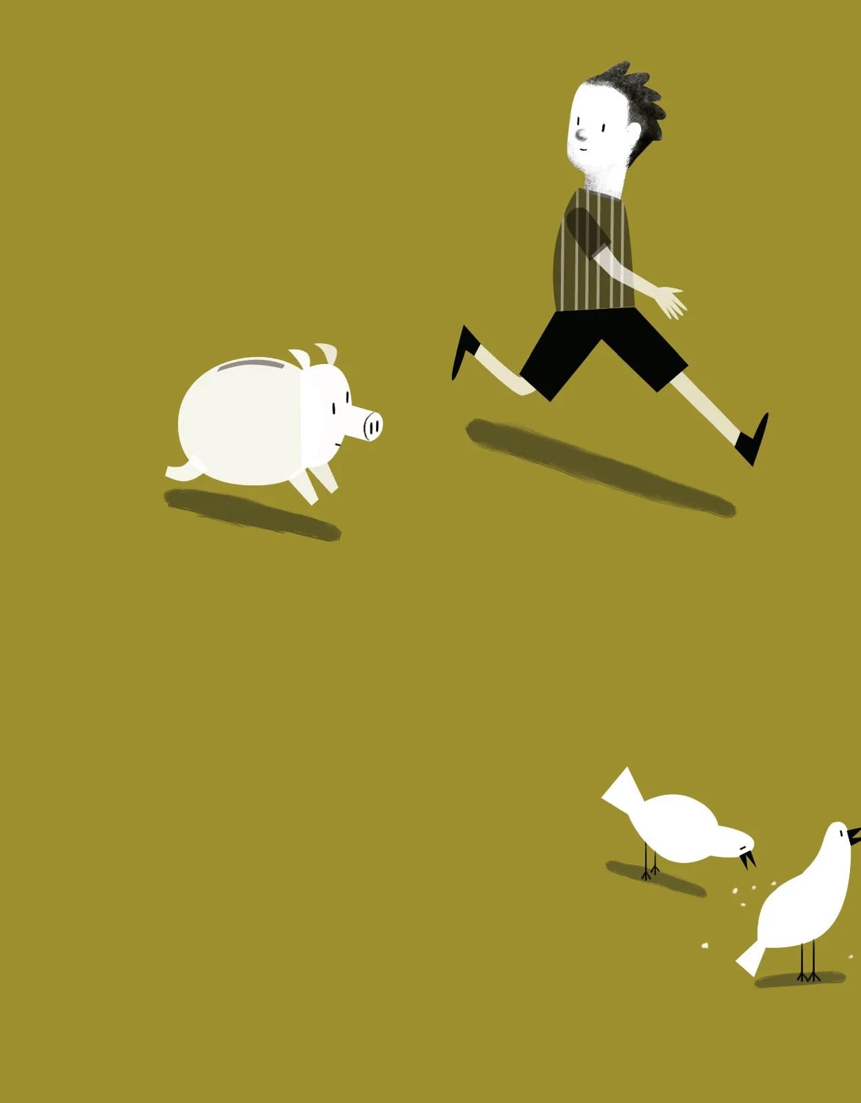 Un poeta a la venta y un siniestro chanchito alcancía: dos libros de Afonso Cruz retratan la obsesión por el dinero