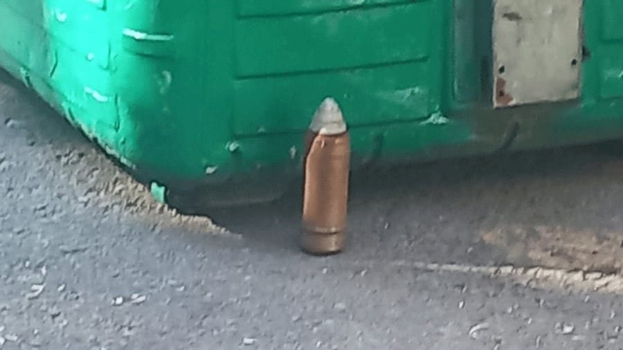 Un recolector de residuos encontró una bomba de aviación en la ciudad de Córdoba