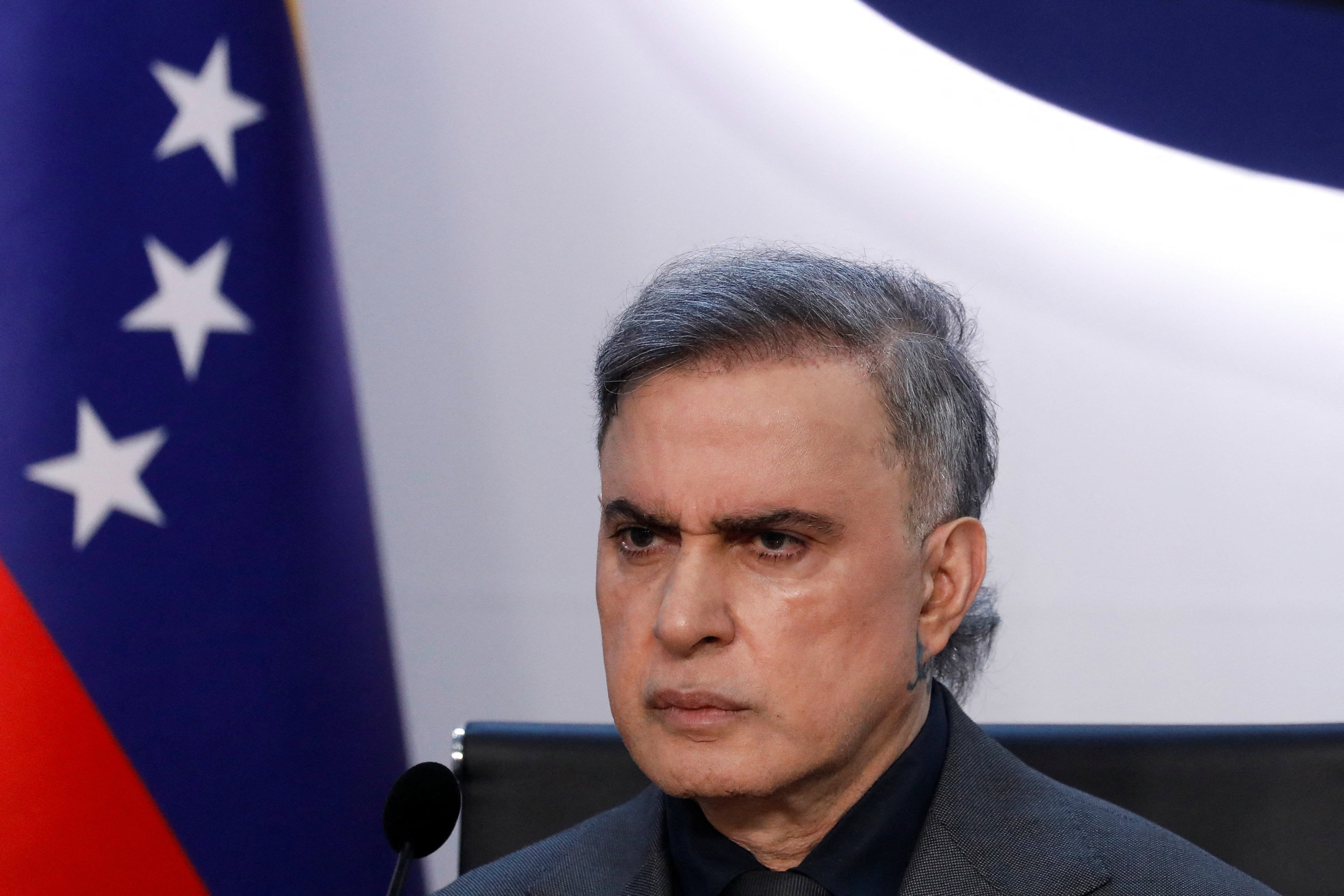 Tarek William Saab, fiscal general de la dictadura chavista y símbolo de la injusticia en Venezuela (REUTERS/Leonardo Fernández Viloria)