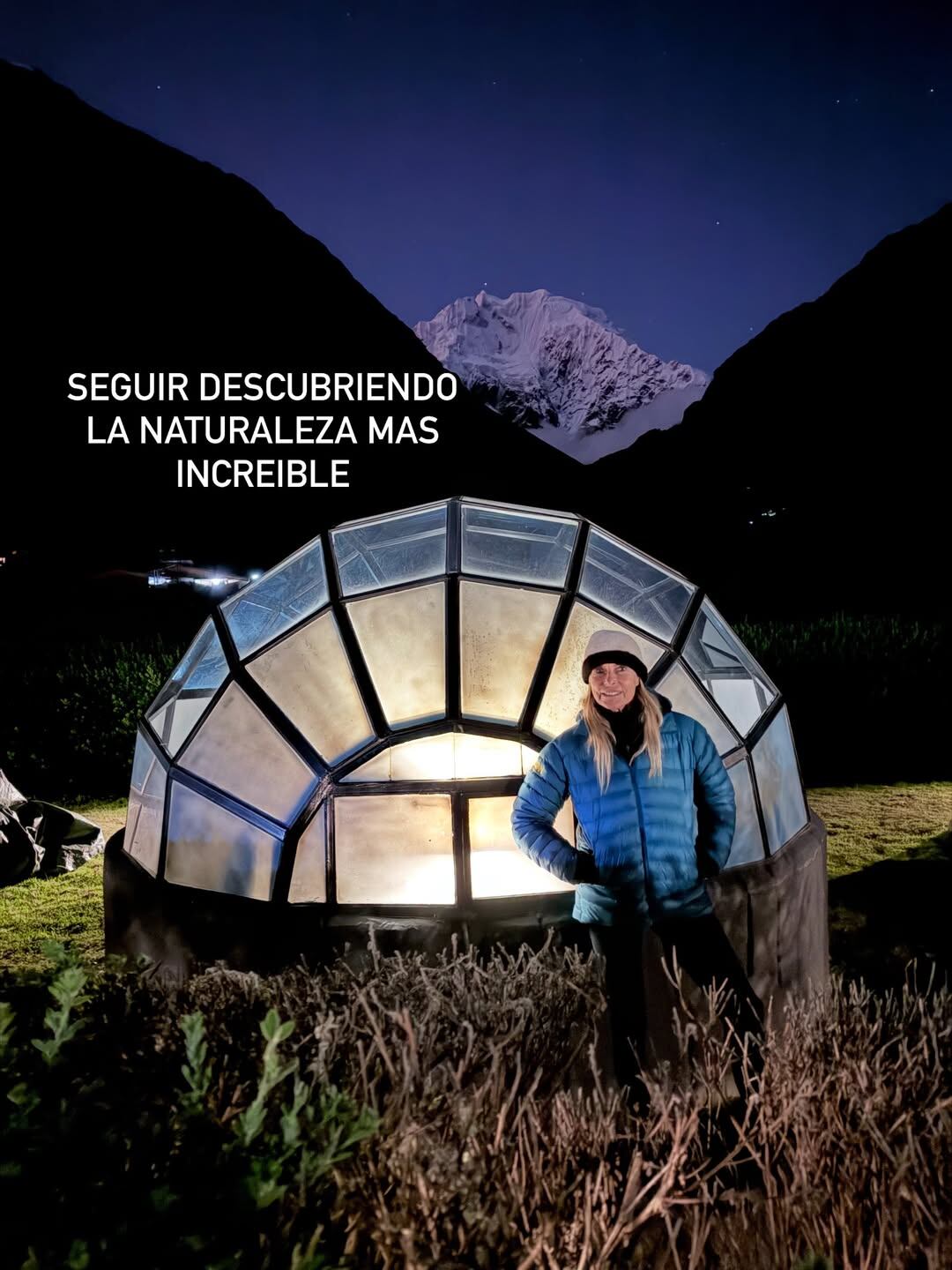 En su reflexión, Virginia Elizalde reivindicó la gratitud y la constancia como claves para mantenerse activa a los 71 años