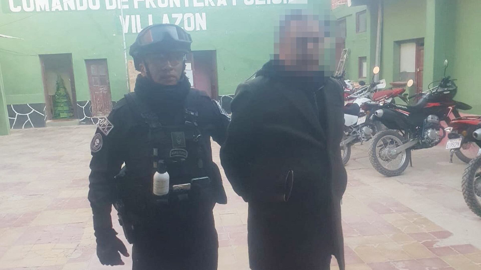 La imagen del sospechoso detenido en Bolivia en junio pasado