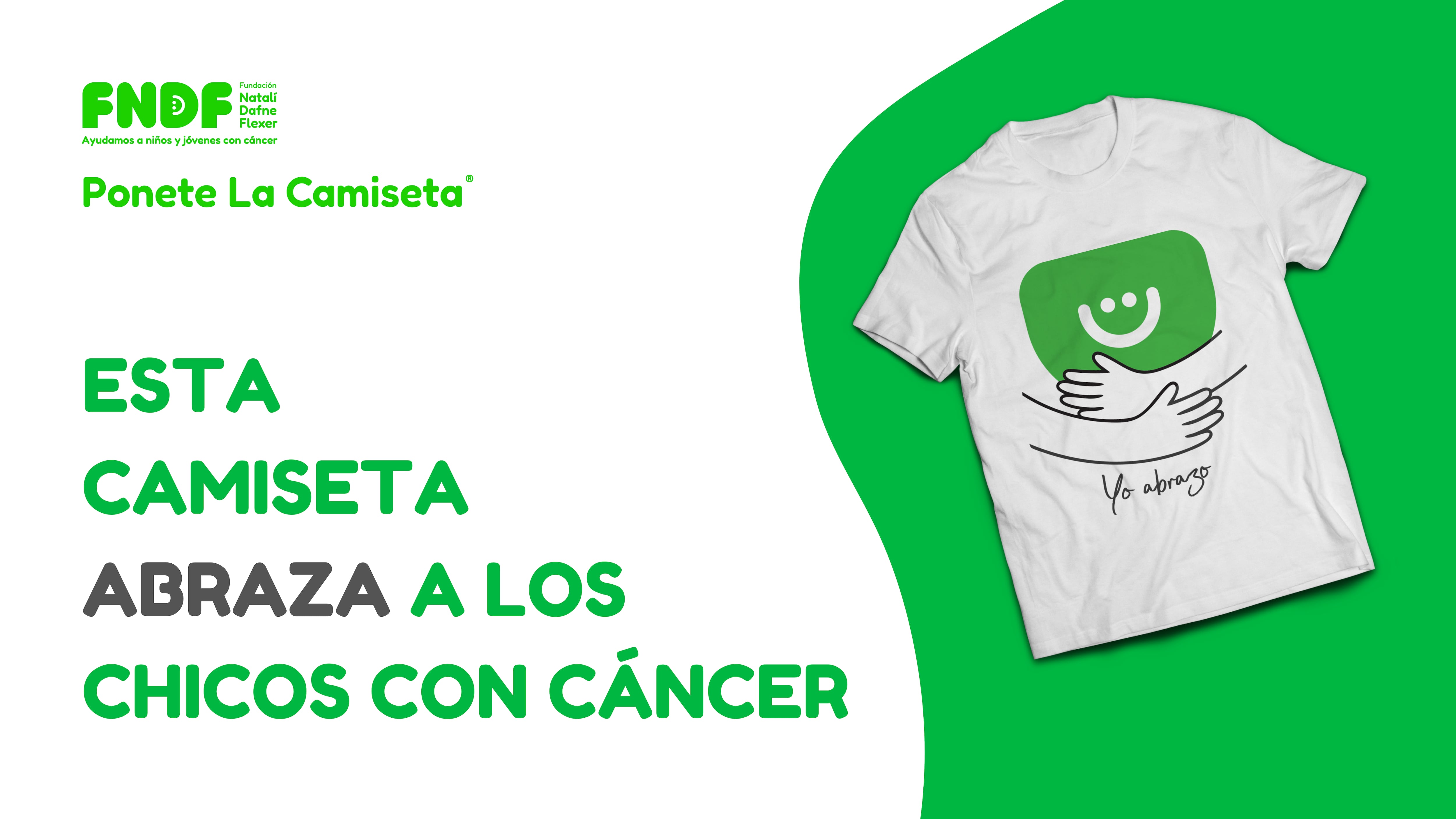 Alto Palermo invita a sumarse a la campaña #YoAbrazo el 13 de febrero con la compra de camisetas solidarias 