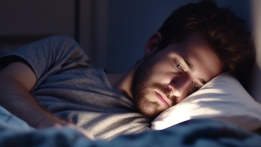 Los especialistas destacan el impacto de la luz azul y aconsejan evitar pantallas y teléfonos para mejorar la calidad del sueño (Imagen Ilustrativa Infobae)