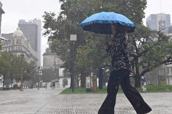 A qué hora se esperan las lluvias en la Ciudad de Buenos Aires y cómo estará el tiempo durante el fin de semana