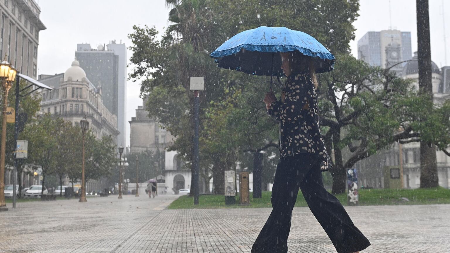 A qué hora se esperan las lluvias en la Ciudad de Buenos Aires y cómo estará el tiempo durante el fin de semana