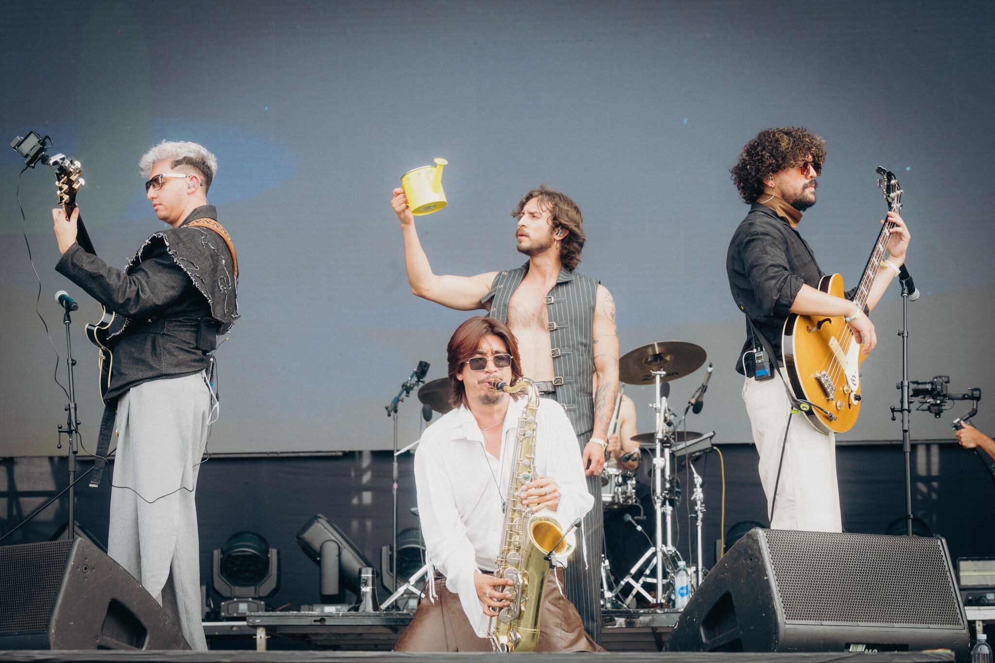 Nasa Histr¡ories brilló en Lollapalooza Argentina 2025 desde el mediodía e hizo disfrutar a sus fans (Prensa DF)