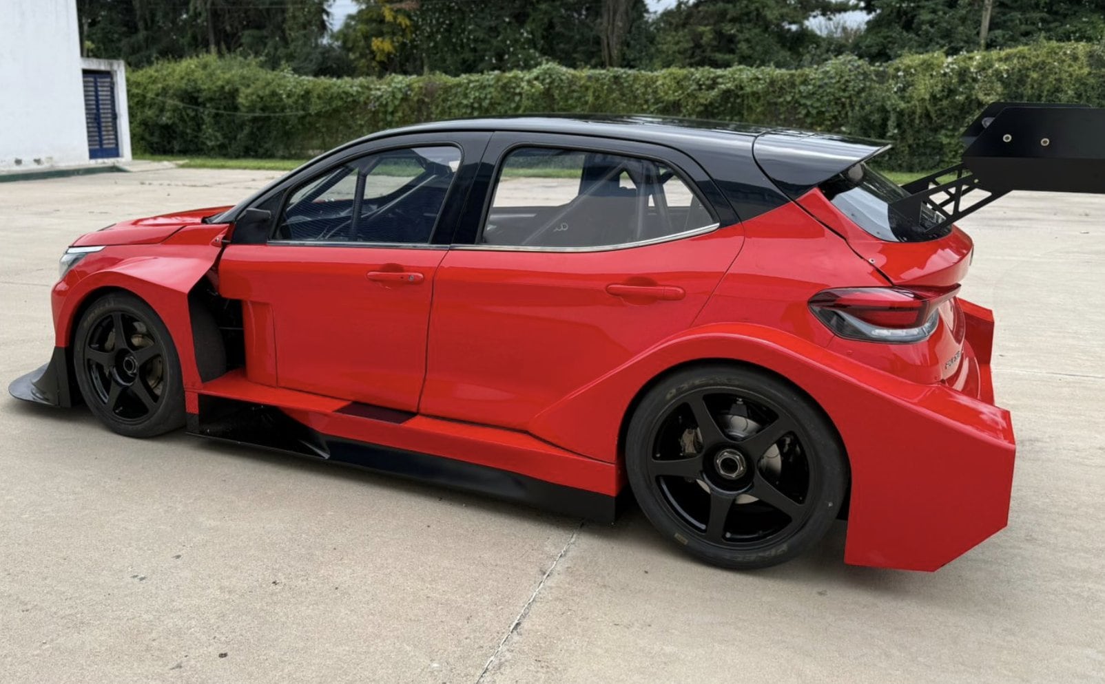 El Fiat Pulse que se estrenará este fin de semana. Es el sexto modelo de los SUV en esta nueva era del TC 2000 (Crédito: Diego Levy)