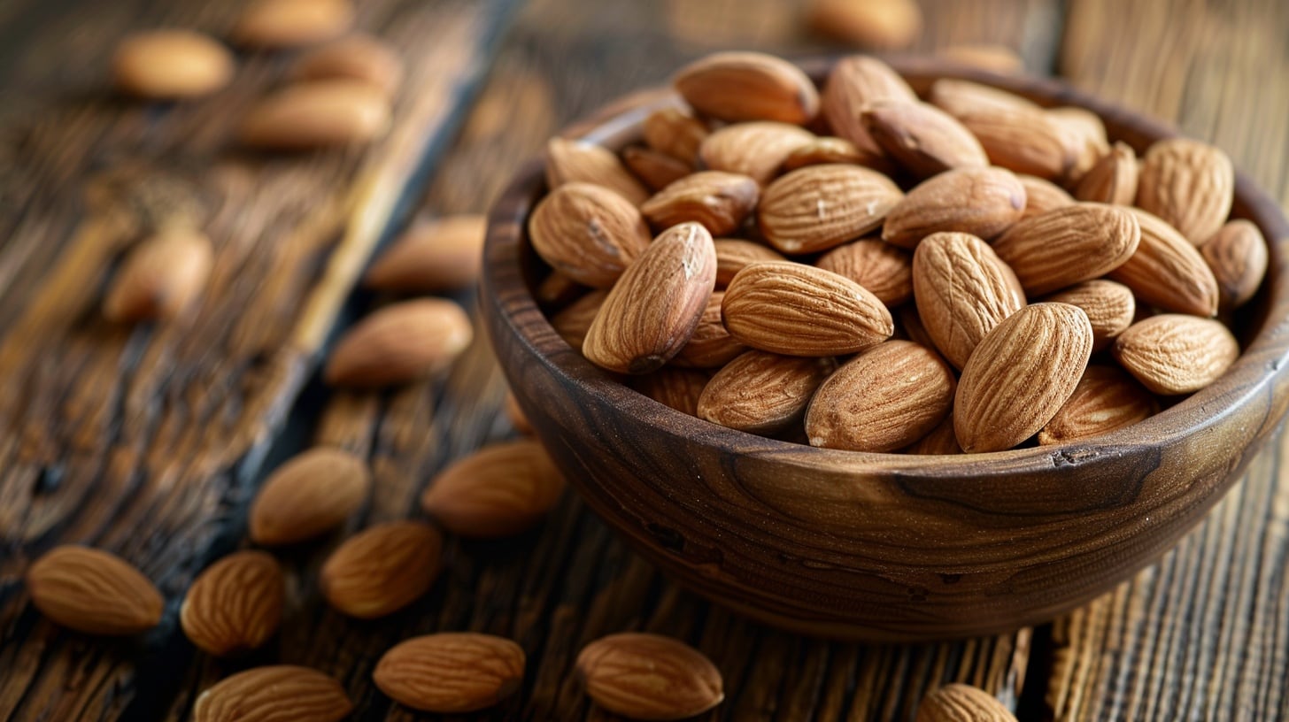 Las nueces y semillas como las almendras, semillas de calabaza y chía aportan antioxidantes y grasas saludables que favorecen la producción estable de serotonina (Imagen Ilustrativa Infobae)