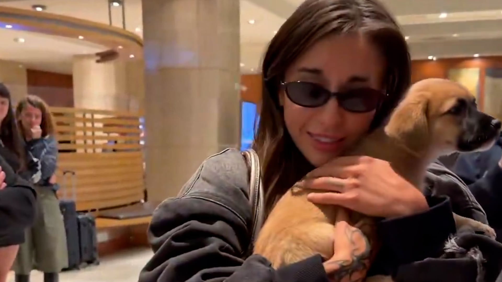 Amor sin fronteras: el gesto de María Becerra al adoptar un perrito en Chile