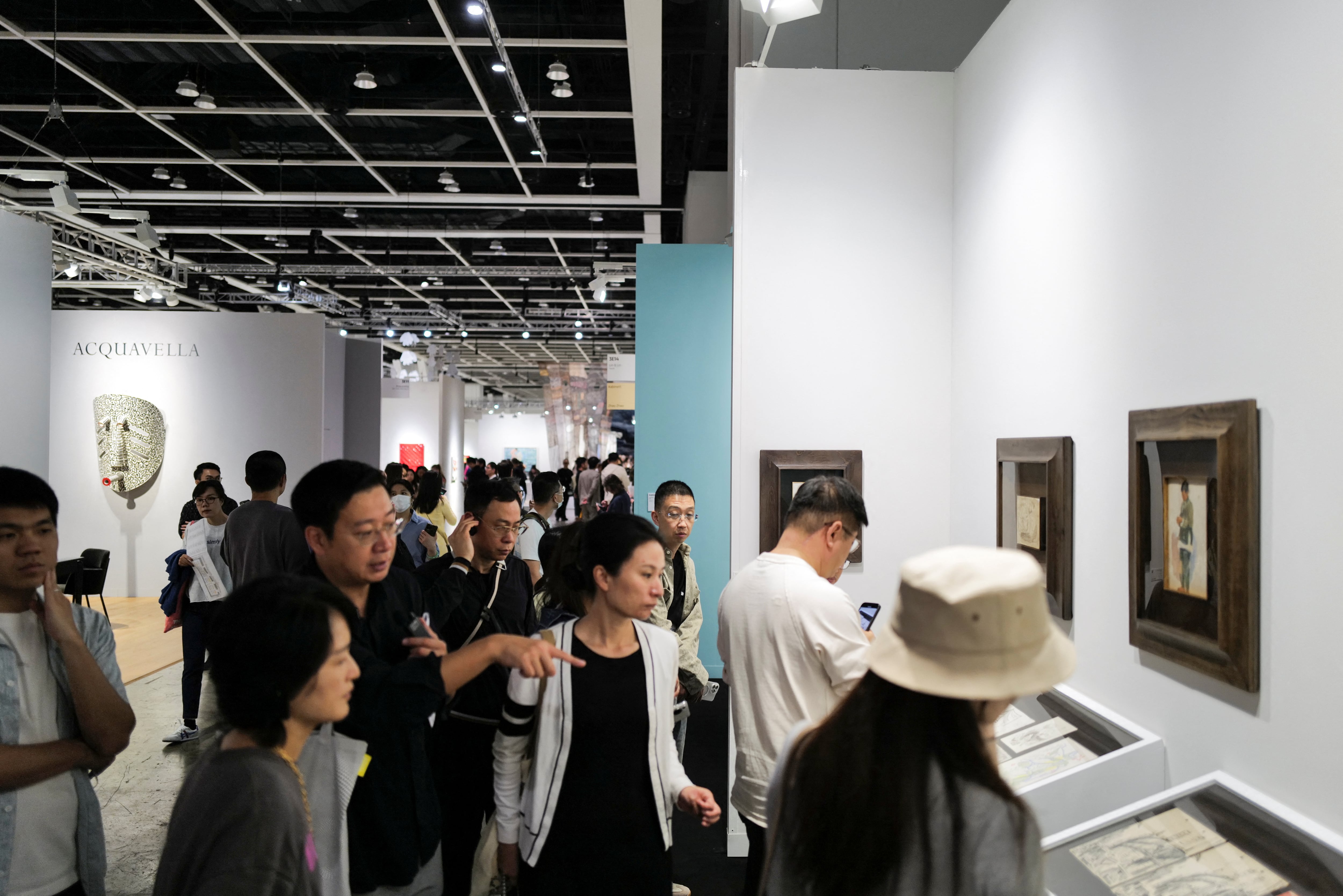 Art Basel Hong Kong 2025 (REUTERS/Lam Yik)