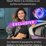 Así detuvieron a la ex Gran Hermano luego de ser denunciada por el robo a un turista estadounidense