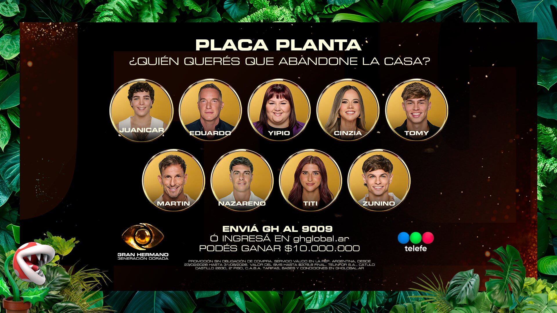 Yipio, Cinzia y Eduardo encabezan la lista de nominados tras recibir la mayor cantidad de votos por parte de sus compañeros de casa