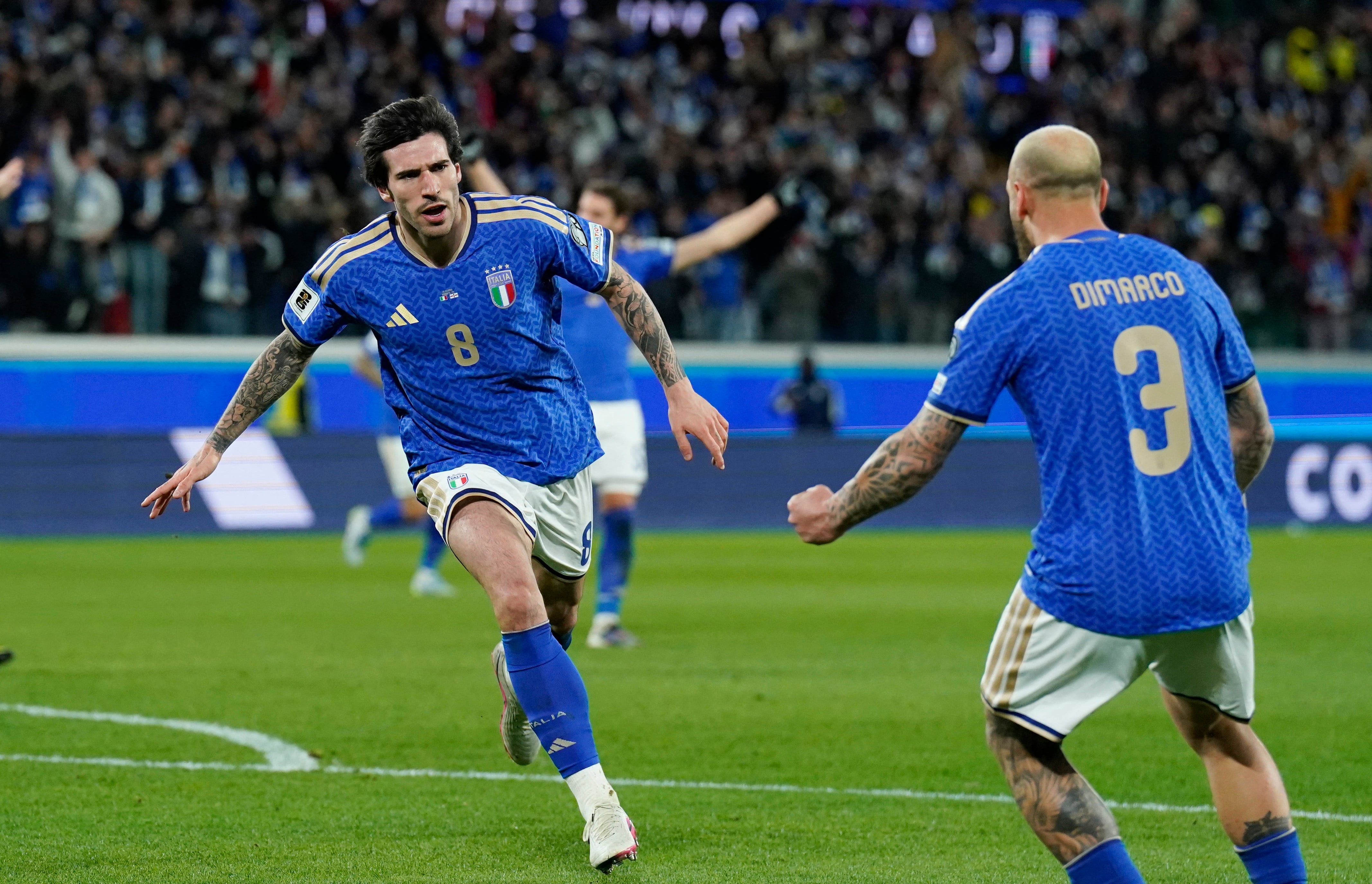 Italia le ganó a Irlanda del Norte (REUTERS/Matteo Ciambelli)