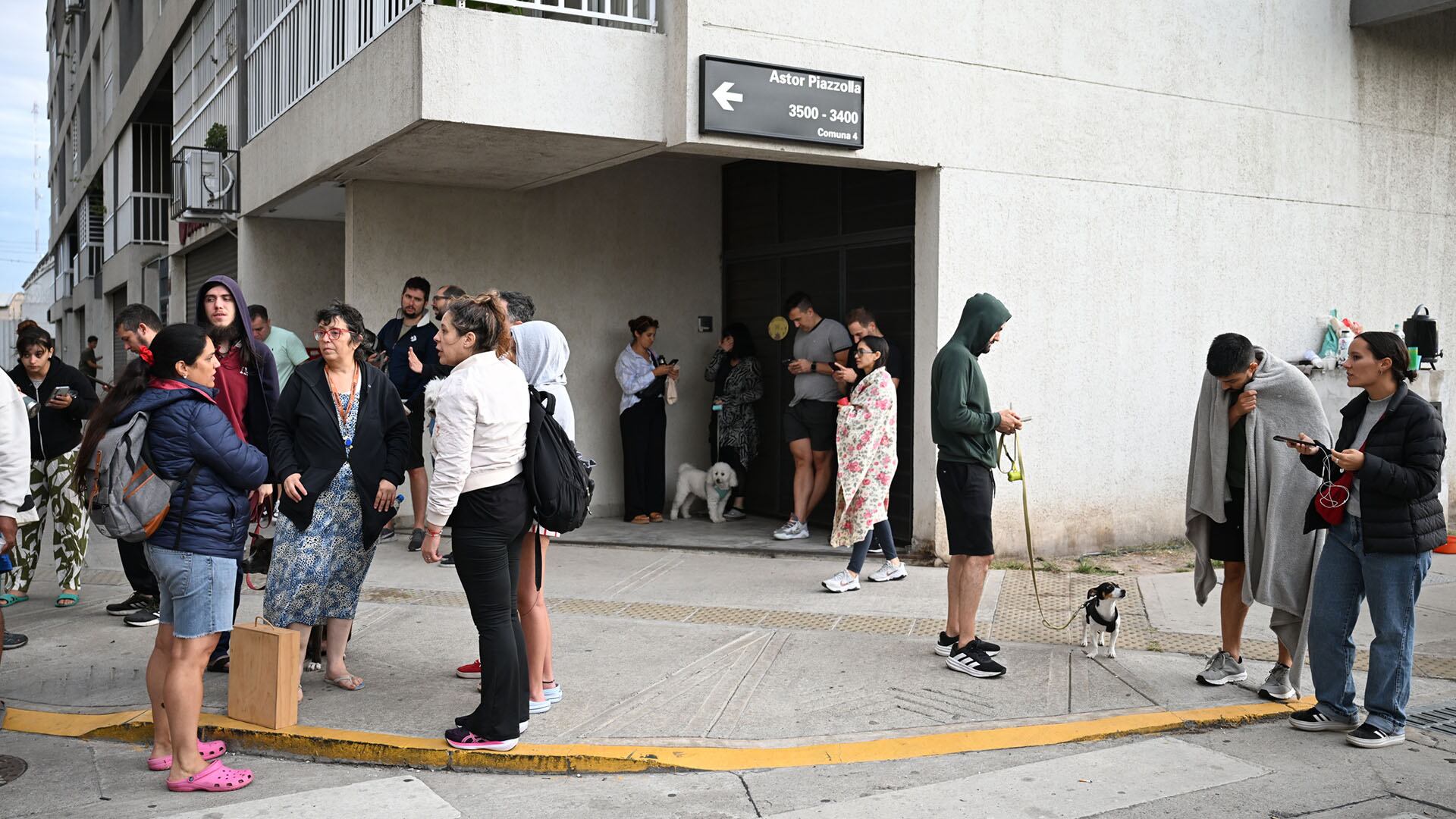 Los vecinos podrán regresar a sus hogares bajo estrictos controles de identidad y seguridad (Maximiliano Luna)