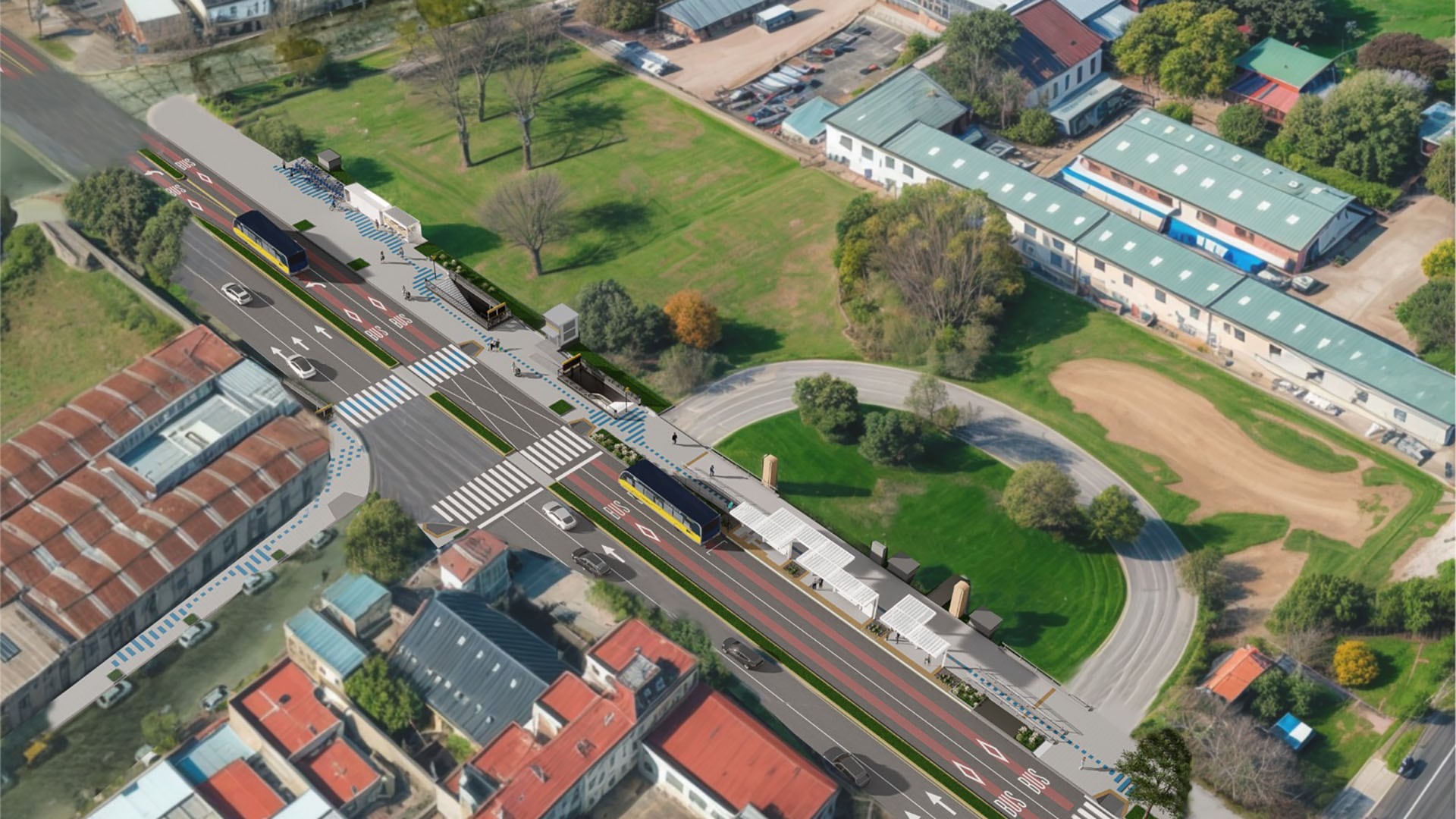 El Trambus será 100 por ciento eléctrico