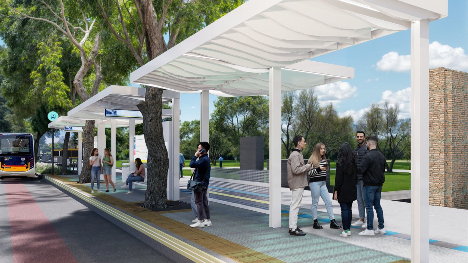 Los paradores icónicos que prevé construir la Ciudad de Buenos Aires. 