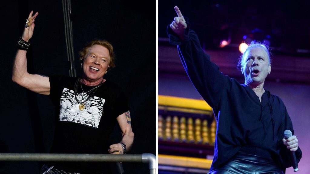 Axl Rose y una dura frase sobre Iron Maiden: “No tienen nada que ver con el rock and roll”