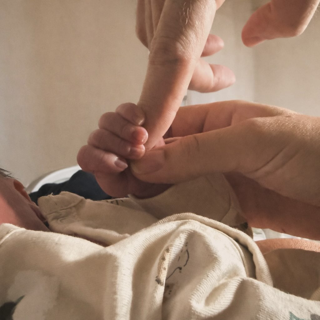 La primera foto de Benjamín Amadeo junto a Pacífico, su segundo hijo