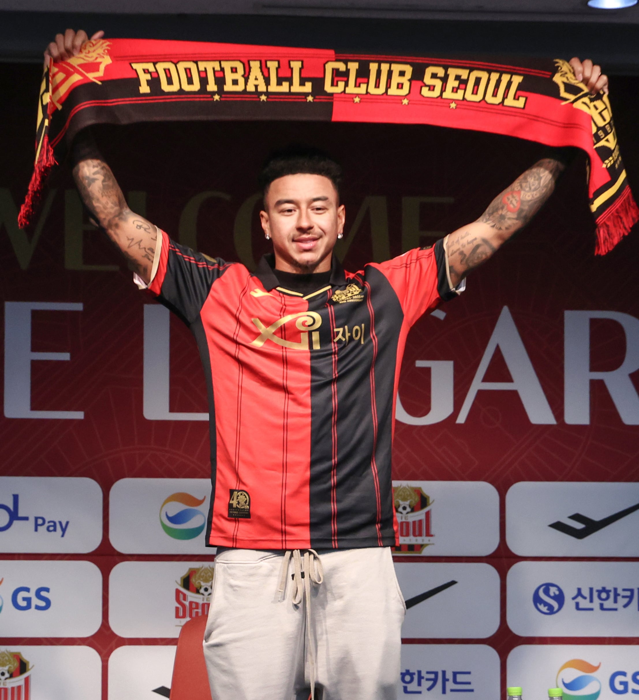 Jesse Lingard llega a Brasil como jugador libre proveniente del Seoul FC (EFE/EPA/YONHAP SOUTH KOREA OUT)