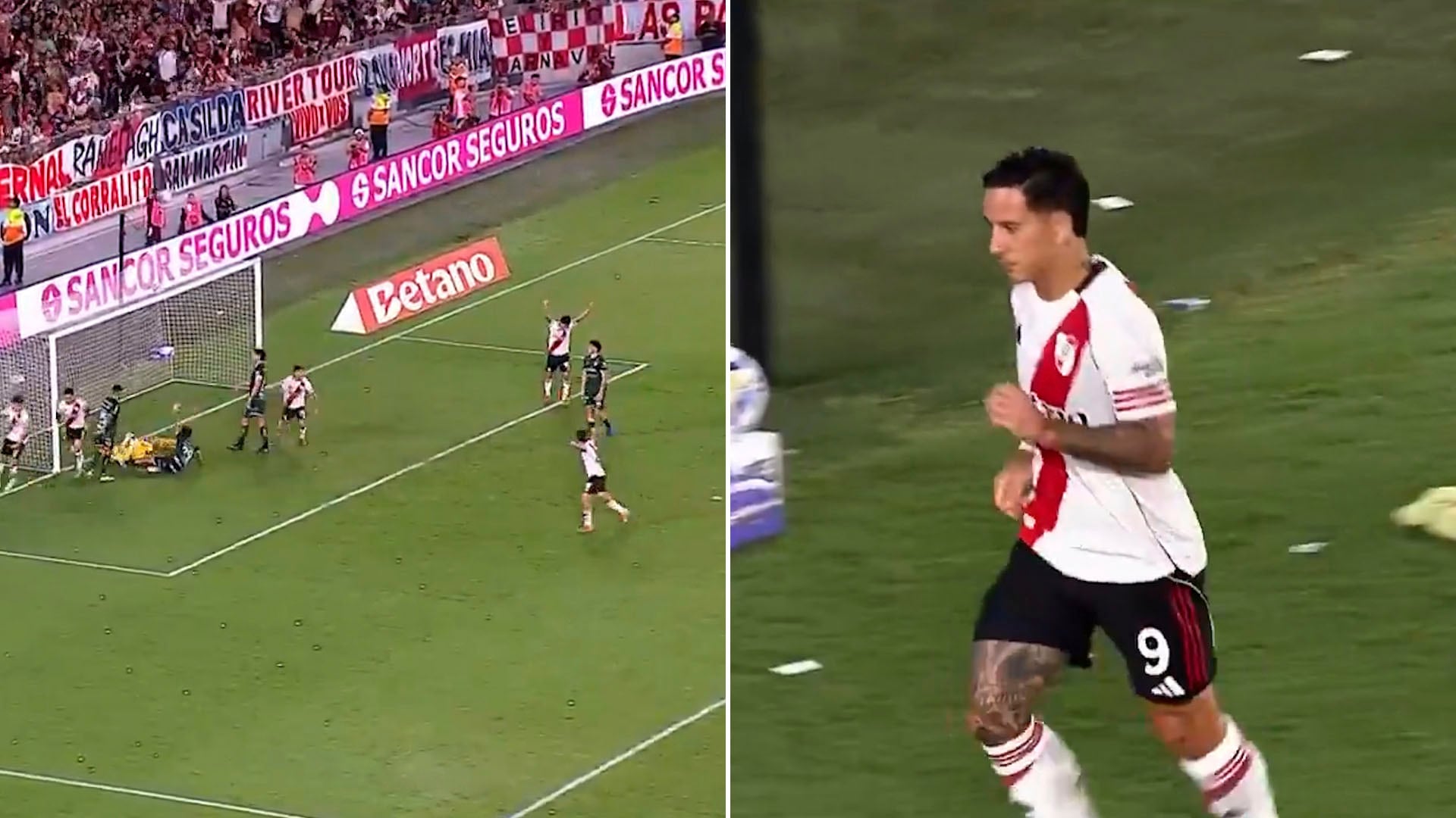 La secuencia del gol de Driussi