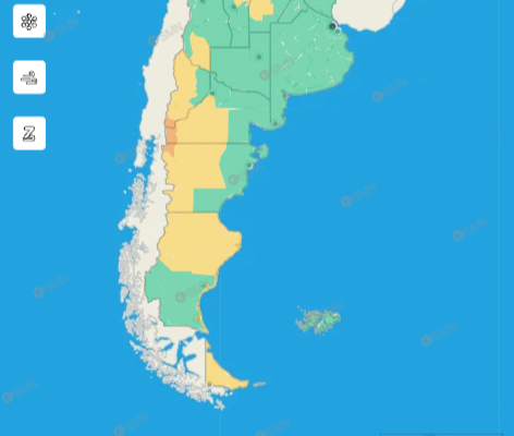 Calor en el AMBA y alertas por tormentas, lluvias y viento en distintas regiones del país