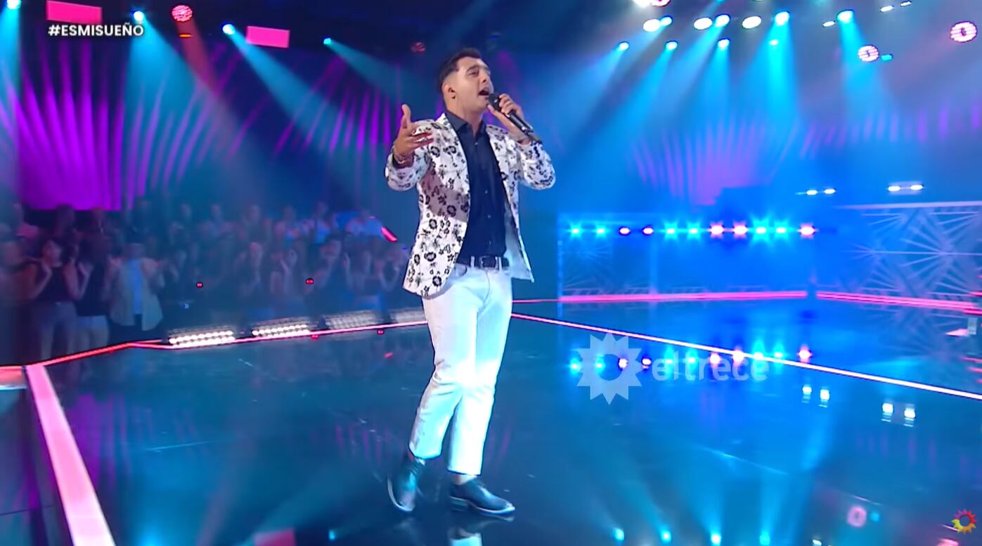 Gabriel Lobo, un joven de apenas 20 años, se lució con su interpretación de 