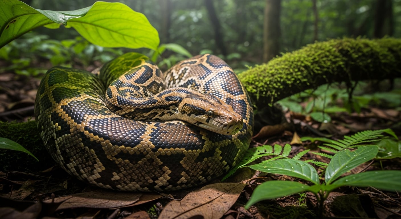 Investigadores descubrieron que pTOS, sintetizada por bacterias intestinales en la pitón, regula el apetito en roedores y podría inspirar nuevos medicamentos, aunque aún se requiere su evaluación en estudios clínicos en humanos. (Imagen ilustrativa Infobae) 