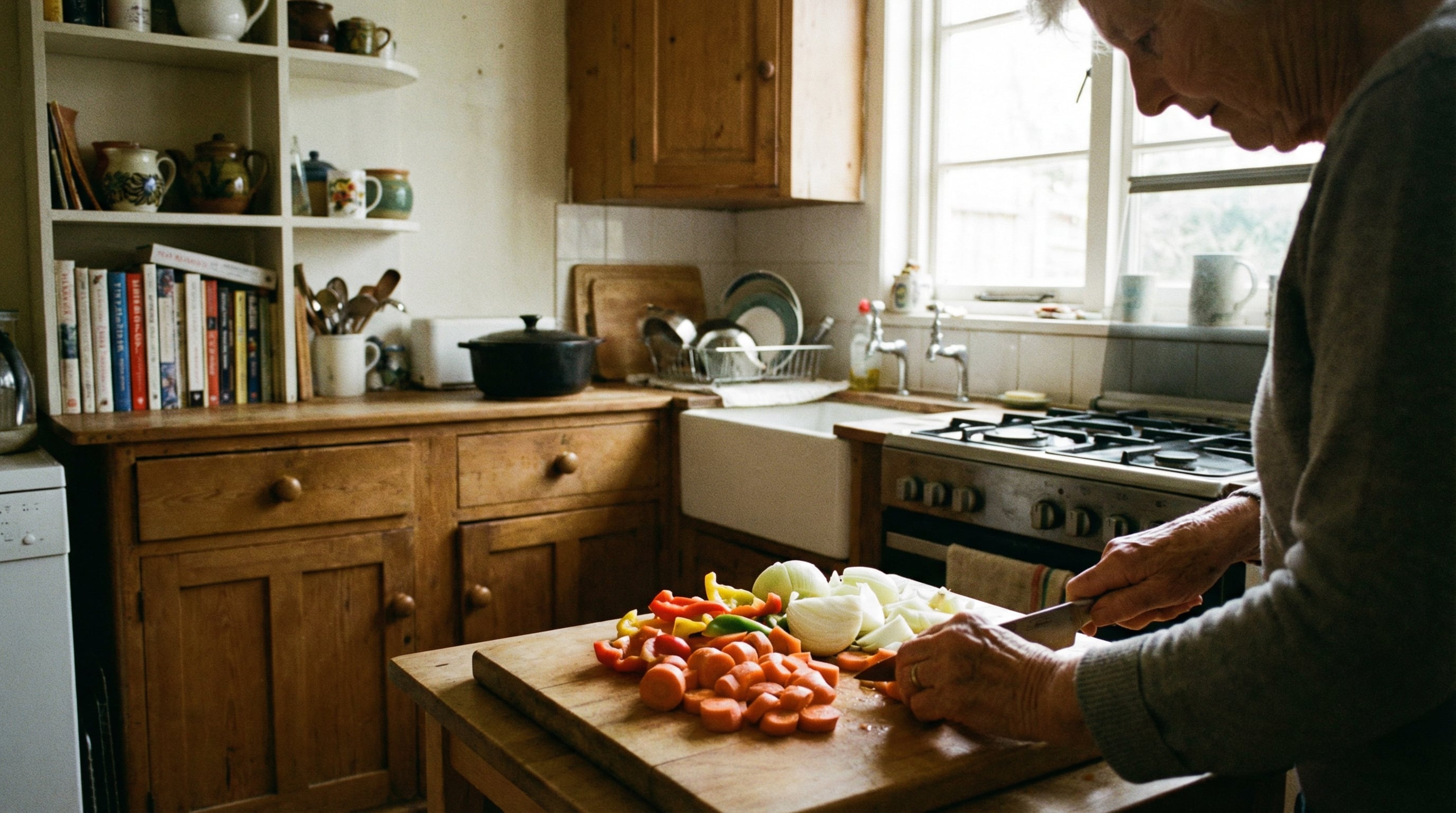La cocina casera promueve la autonomía, la interacción social y un estilo de vida activo, factores que ayudan a preservar la salud cognitiva en la vejez (Imagen Ilustrativa Infobae)