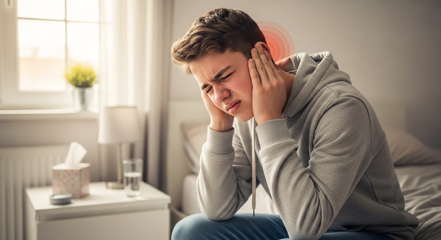El zumbido permanente en los oídos, conocido como tinnitus, puede ser una señal de alerta de daño auditivo y requiere consulta médica para su evaluación (Imagen Ilustrativa Infobae)