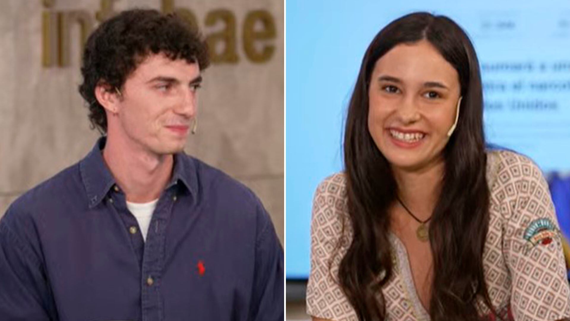 Manu Mizrahi y Lupe de la Cuesta, integrantes de la organización Volver