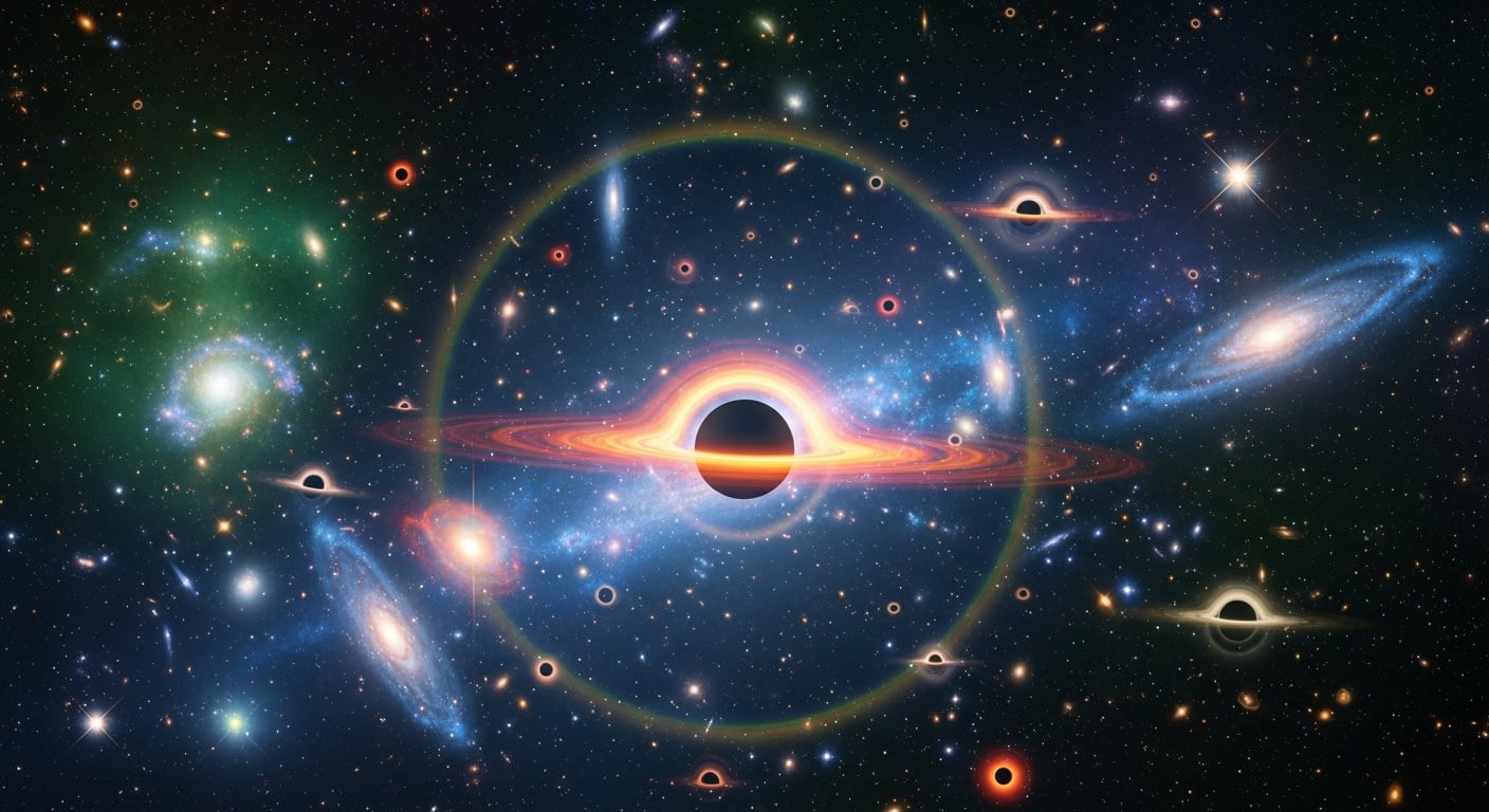 La tensión de Hubble representa la discrepancia entre los métodos de medición de la constante de Hubble, que desafía la cosmología actual (Imagen Ilustrativa Infobae)