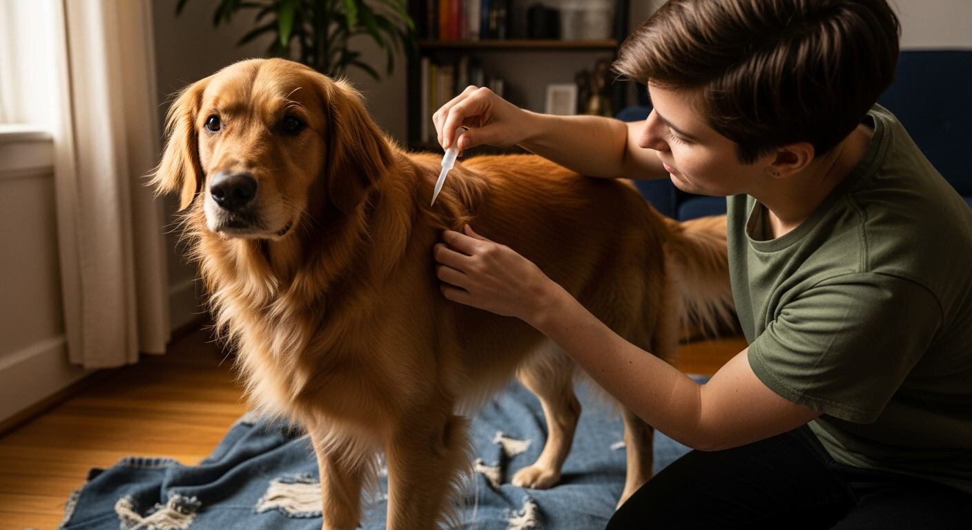 Las mascotas pueden portar garrapatas al hogar, por lo que es esencial revisarlas y aplicar medicamentos antipulgas y antigarrapatas según recomendación veterinaria (Imagen Ilustrativa Infobae)