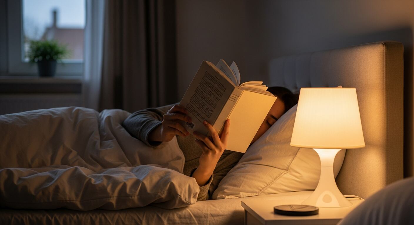 Leer antes de dormir se perfila como una estrategia efectiva para reducir el estrés y mejorar el sueño (Imagen Ilustrativa Infobae)