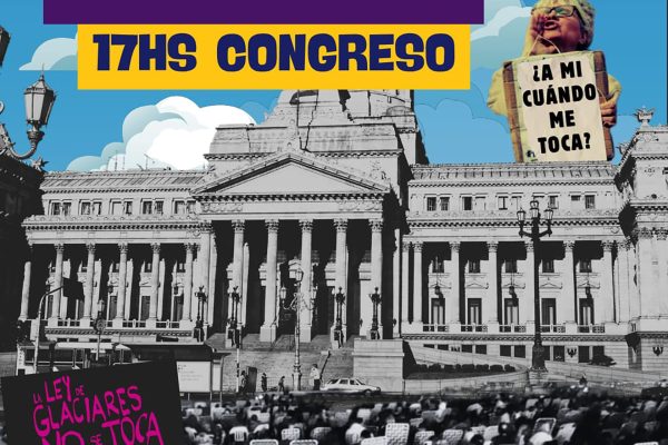 Cómo serán los cortes de tránsito en la primera audiencia pública por la Ley de Glaciares