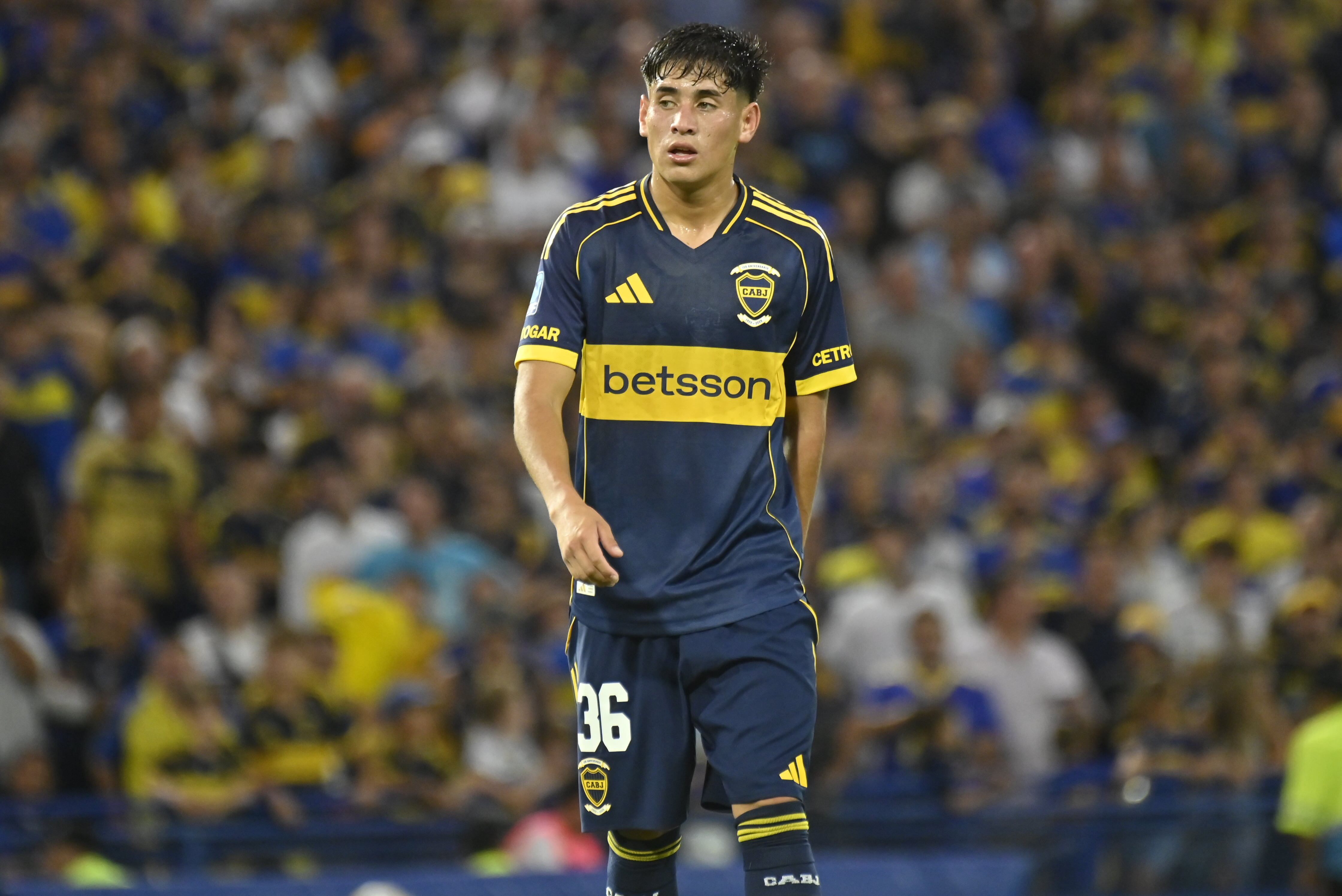 El juvenil Tomás Aranda se destaca en el equipo titular que Úbeda probó para visitar a Lanús (Fotobaires)