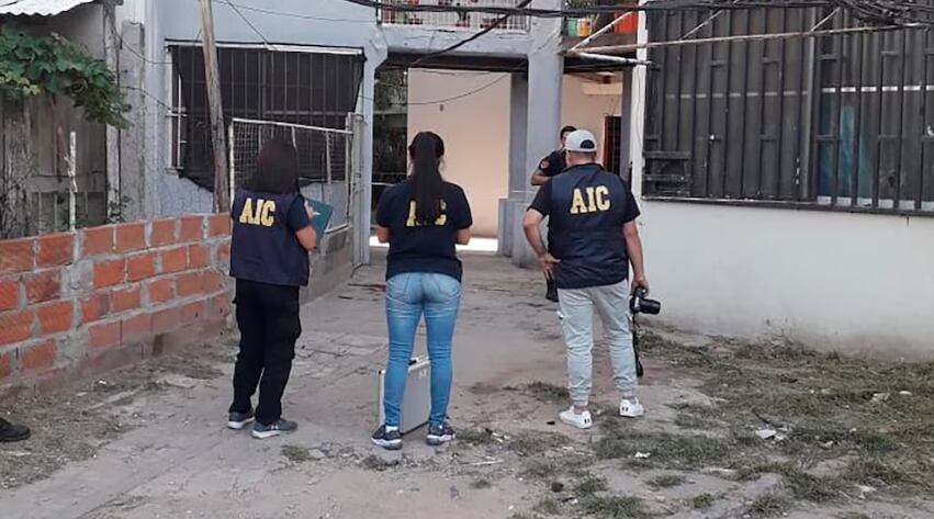 Personal de la investigación trabajó en el lugar donde los dos menores fueron baleados