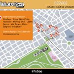 Cuáles son los accesos y desvíos vehiculares por Lollapalooza Argentina 2026: el mapa interactivo
