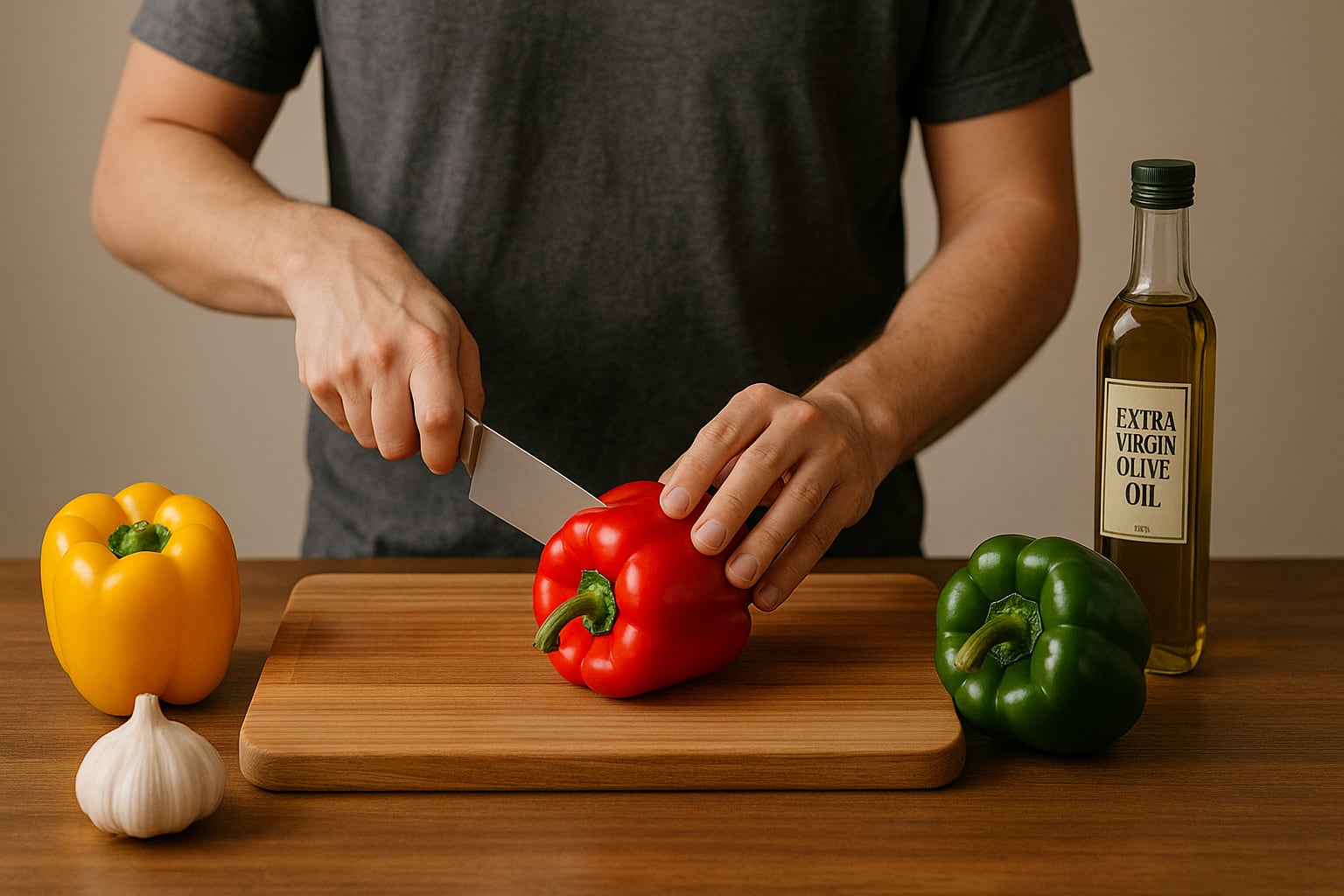 Los morrones carecen de capsaicina, el compuesto picante, lo que los hace ideales para todo tipo de recetas y preferencias (Imagen Ilustrativa Infobae)