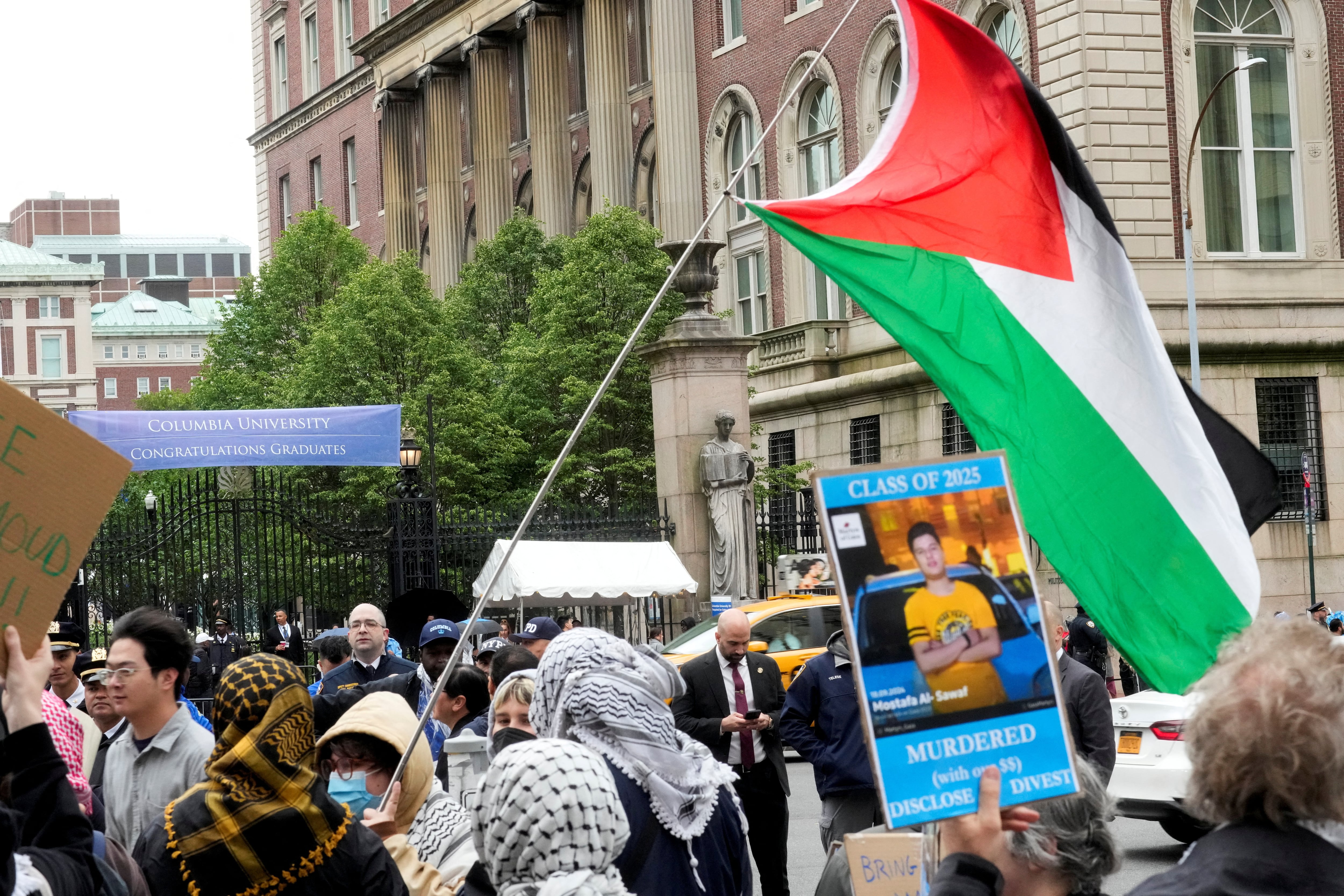 Dayan cuestionó la postura de las universidades más prestiogiosas de Estados Unidos ante las protestas que se desarrollaron en sus campus tras el ataque terrorista de Hamas (REUTERS/Eduardo Munoz)