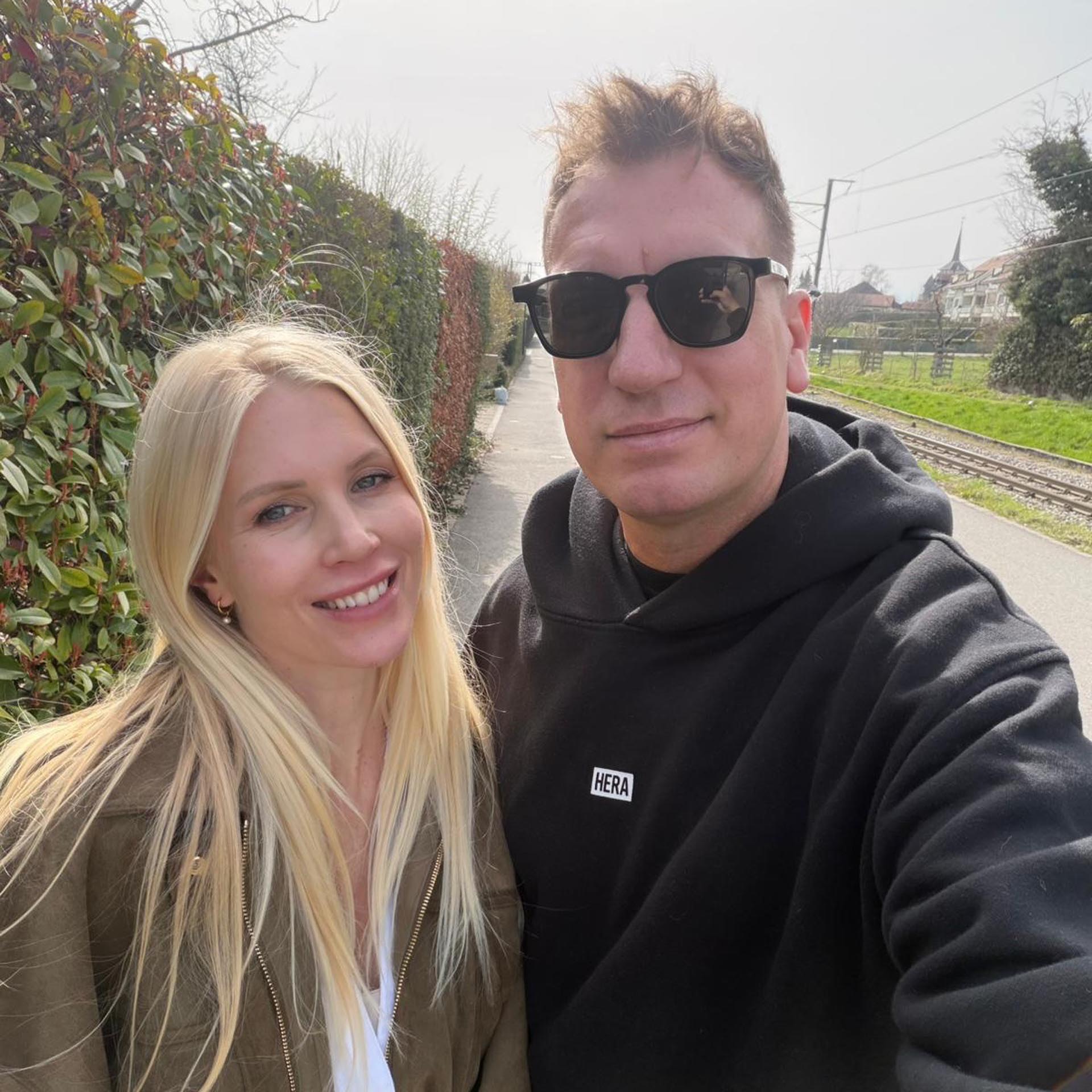 Daniela Christiansson celebró la llegada de la primavera en Suiza: las tiernas fotos con Maxi López y sus hijos