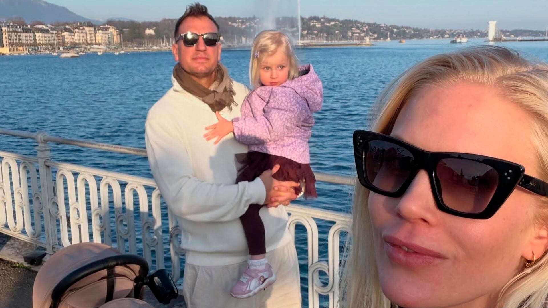 Maxi López permanece en Argentina por compromisos laborales relacionados al streaming deportivo, mientras su familia sigue en Suiza