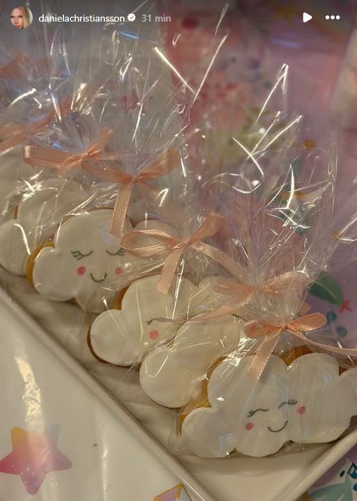 Daniela Christiansson mostró el detrás de escena del cumpleaños de su hija: unicornios, disfraces y tortas