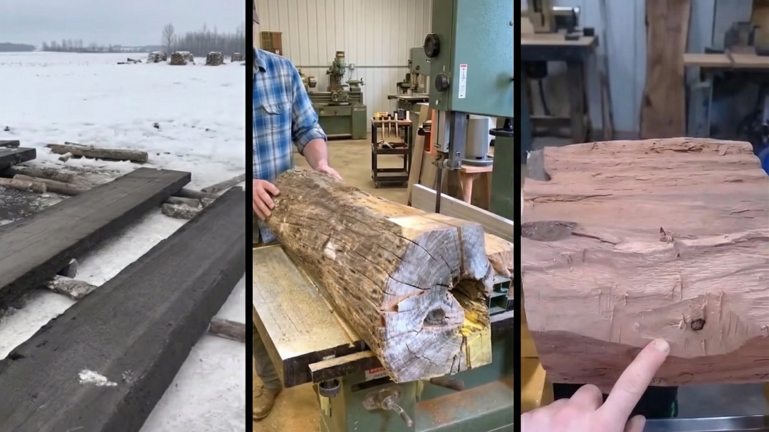 La escala Janka clasifica la dureza de la madera, definiendo los materiales más resistentes usados en construcción y carpintería (Composición fotográfica)