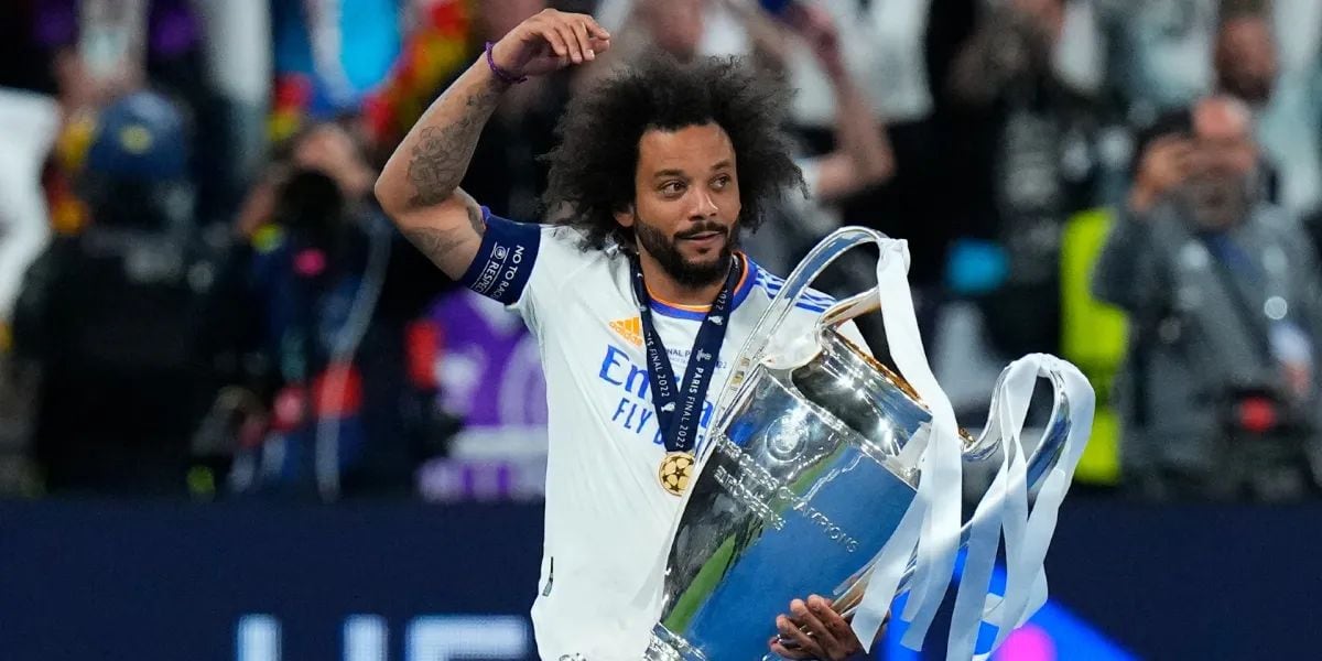 El legado de Marcelo incluye cinco Champions League, cuatro Mundiales de clubes y seis títulos de La Liga (AP Photo/Petr David Josek)